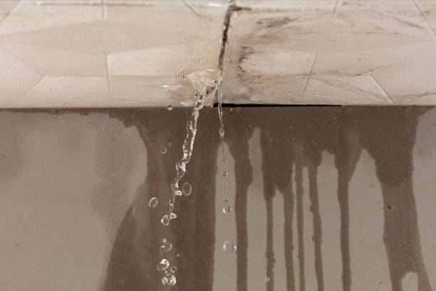Professional Water Extraction technician working in Adrian, MO